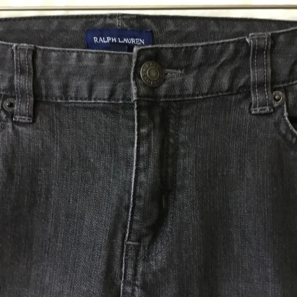 Ralph Lauren Girl Black Straight Jeans
